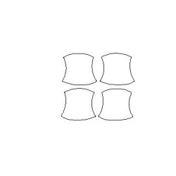 Chrysler Pacifica beskyttelsesfilm til dørhåndtag (2016-)