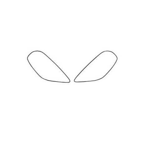 Maserati GranTurismo M189 far / ön lamba koruyucu filmleri (2023-)