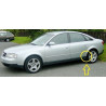 AUDI A6 C5 naklejka/folia ochronna błotnik tył