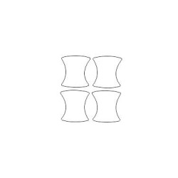 Lexus LBX kapı kolları için koruyucu film (2023-)