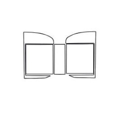 BMW 1 F70 suojakalvo tutkal (2024-)