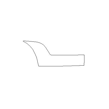 BMW X4 G02 rear door protection films (2018-)