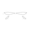 Mazda MX-5 Miata IV headlight / front lamp protective foils (2015-)