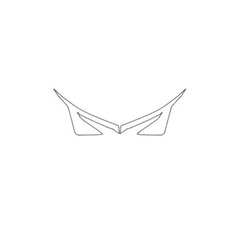 KIA EV6 after FL forlygter / forlys beskyttelsesfilm (2025-)