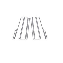 Hyundai Ioniq 9 stĺpiky B C ochranná fólia (2025-)