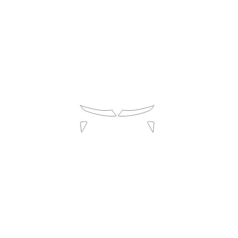 Honda Civic 8 VIII hatchback protectores de faros / lámparas delanteras (2006-2011)