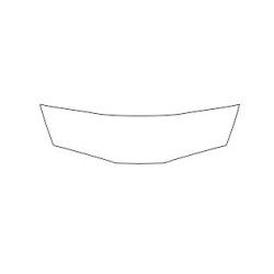 Honda Civic 8 VIII hatchback protector for front grille (2006-2008)