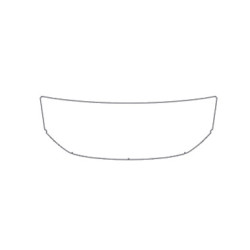 Película protetora para capô VW Tiguan II (Clear BRA) (2015-2024)