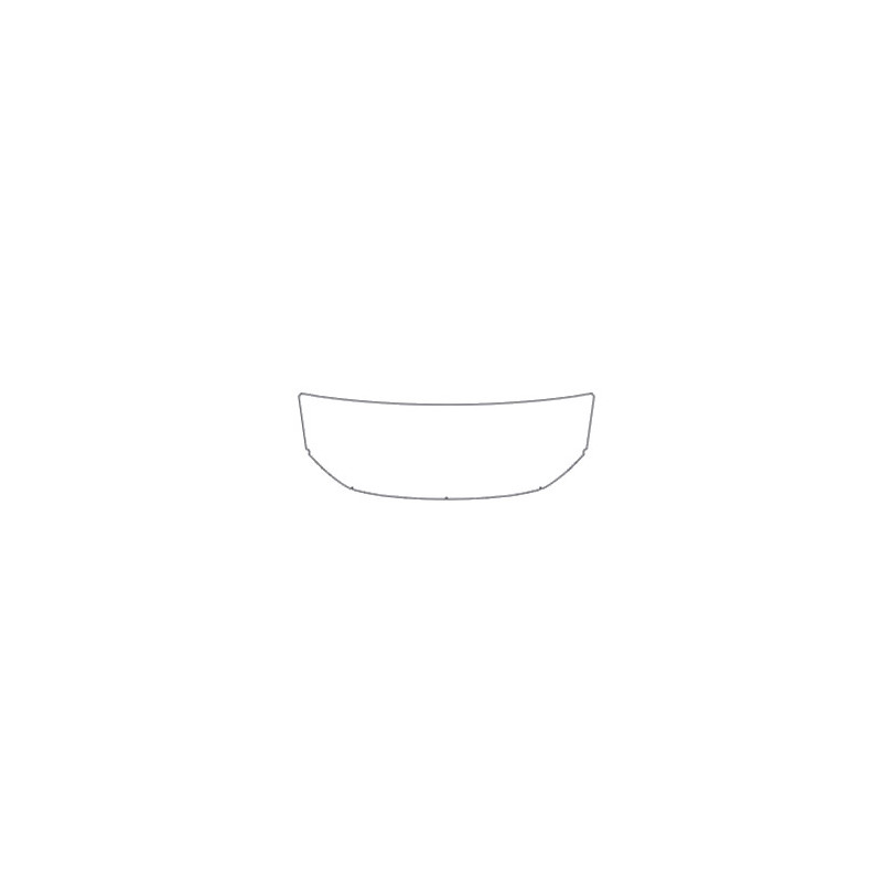 Película protetora para capô VW Tiguan II (Clear BRA) (2015-2024)