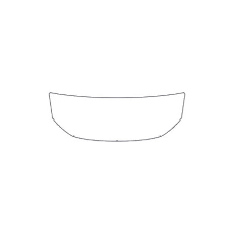 VW Tiguan II lámina protectora para capó (Clear BRA) (2015-2024)