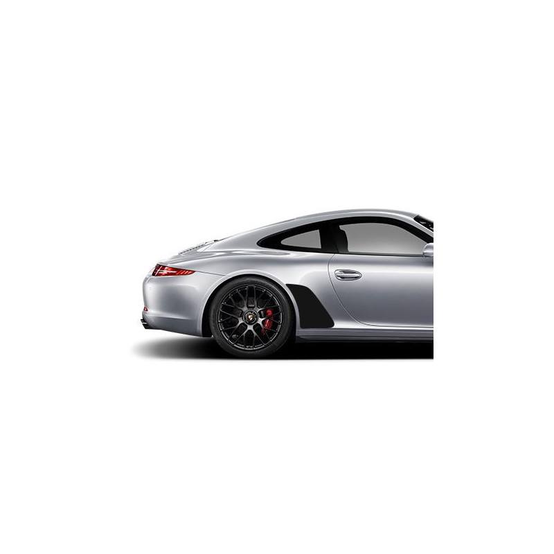 Porsche 911 991 ΜΑΥΡΗ αυτοκόλλητο / προστατευτικό μεμβράνη για πίσω φτερό (2011-2019)