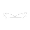 BMW X1 E84 első lámpa védőfóliák (2009-2015)