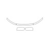 XPeng G9 front LED strip / headlights protective film (2021-)
