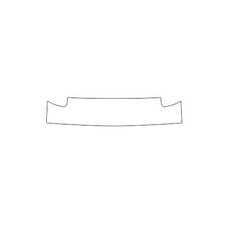 Mercedes CLS-klasse W219 C219 achterbumper beschermfolie (2004-2010)