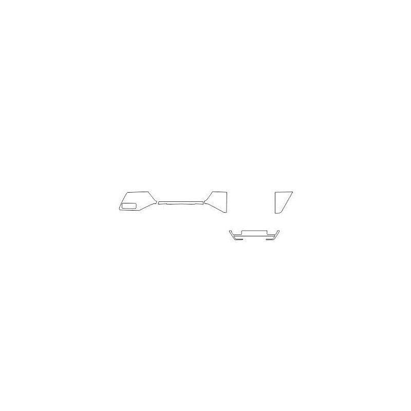 Audi A3 S3 8Y skyddsfilm för instrumentbrädan (2020-)
