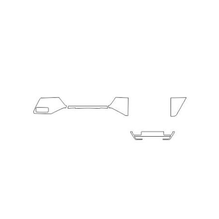 Audi A3 S3 8Y skyddsfilm för instrumentbrädan (2020-)