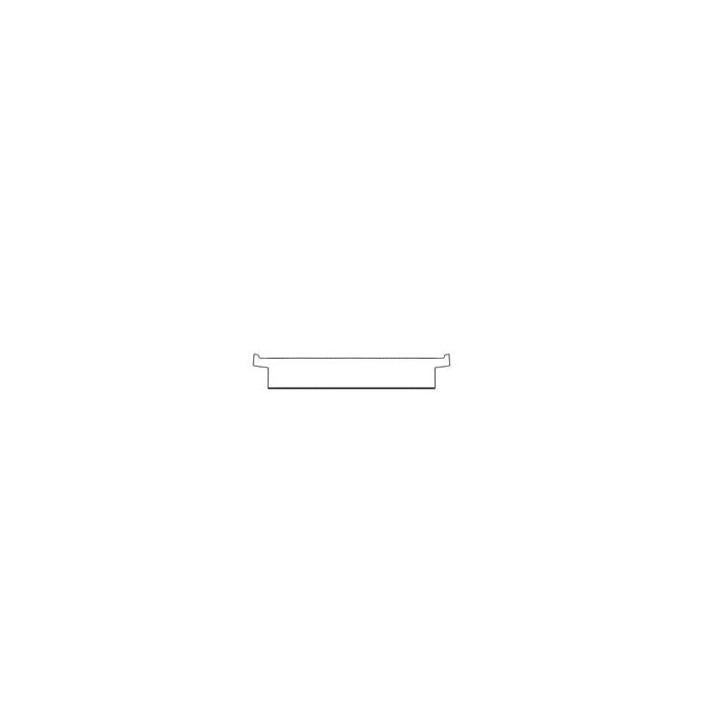 Fiat 600 600e rear bumper protective film (2023-)