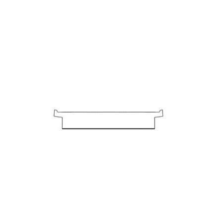 Fiat 600 600e rear bumper protective film (2023-)