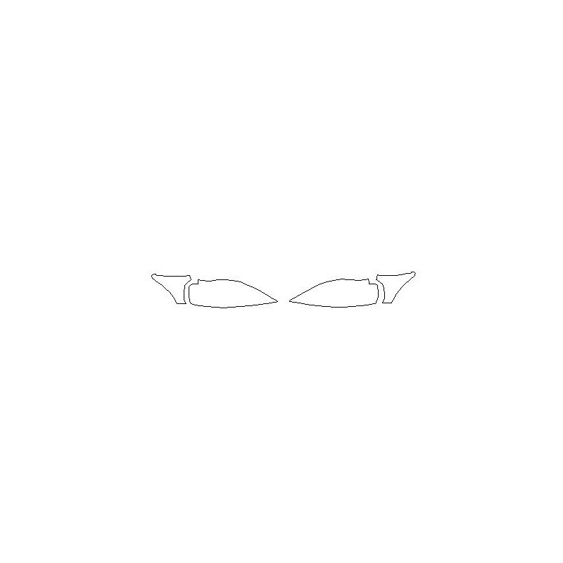 Lexus CT películas protectoras para faros / luces delanteras (2010-2022)
