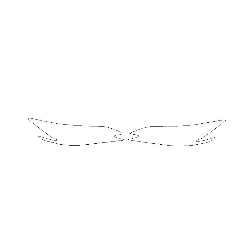 Foliile de protecție pentru farurile / farurile din față ale lui Lexus ES VII 7 (2018-2026)