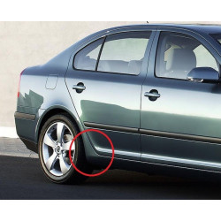 SKODA OCTAVIA II naklejka / folia ochronna na tylny błotnik
