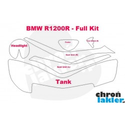 BMW R1200R - naklejki  / folie ochronne - zestaw (2006-)