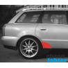 AUDI A4 B5 błotnik i drzwi tył naklejka / folia ochronna