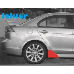 MITSUBISHI LANCER VIII (8) Intense folia ochronna na próg, nakładkę progową Sportback Sedan