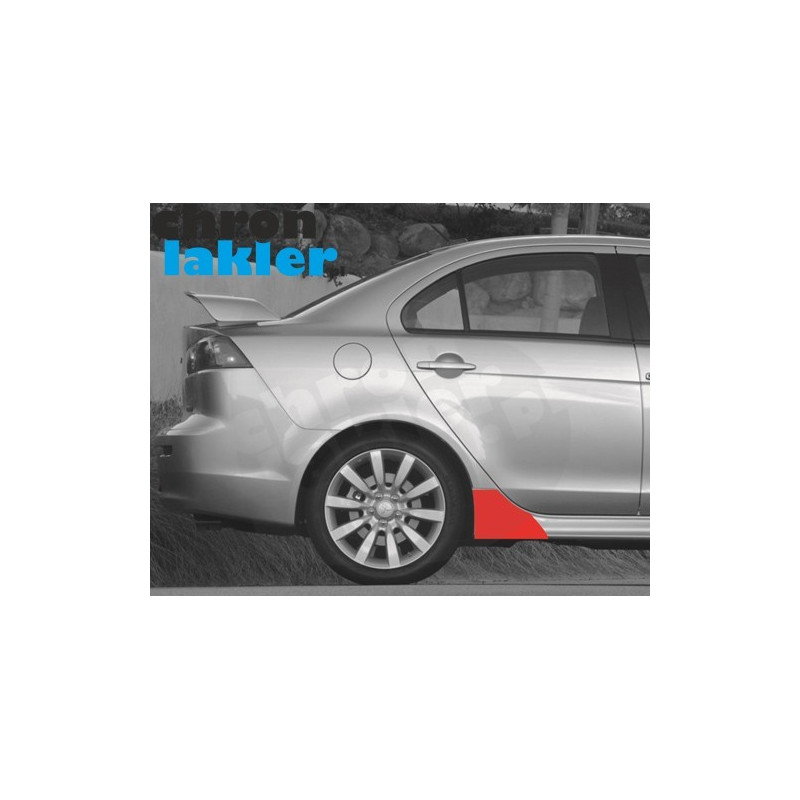 MITSUBISHI LANCER VIII (8) Intense folia ochronna na próg, nakładkę progową Sportback Sedan