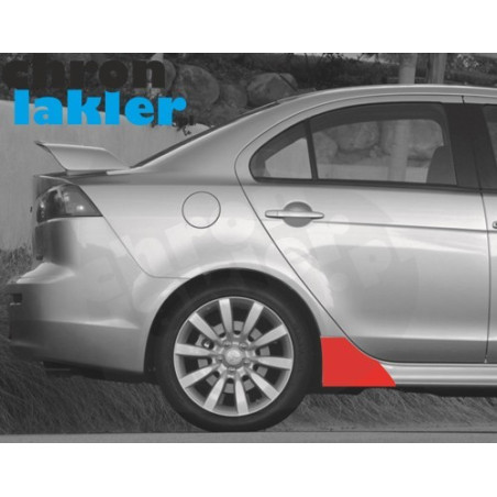 MITSUBISHI LANCER VIII (8) Intense folia ochronna na próg, nakładkę progową Sportback Sedan