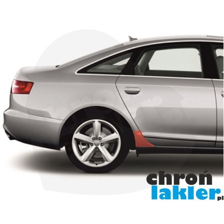 AUDI A6 C6 błotnik tył folie ochronne (2004-2011)
