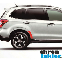 Subaru Forester IV 4 błotnik drzwi tył naklejka / folia ochronna 