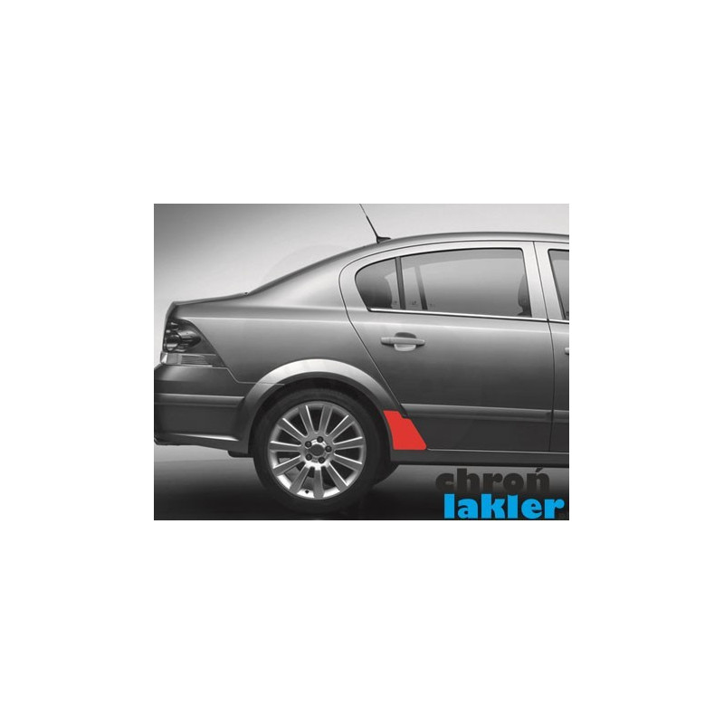 Opel Astra H III mk3 3 naklejka / folia ochronna błotnik